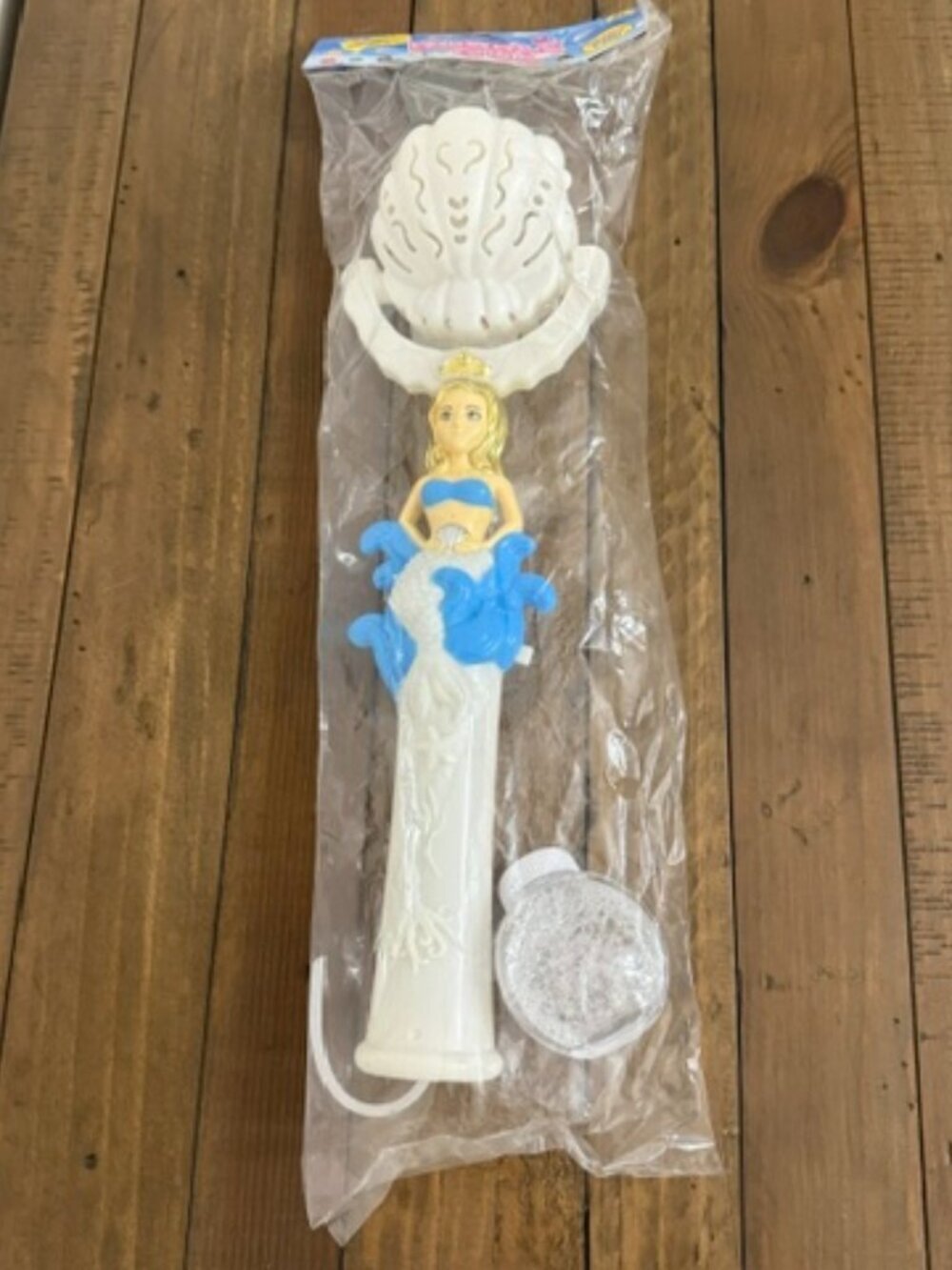 16" Light-Up Mermaid Bubble Wand w/ Bubbles
